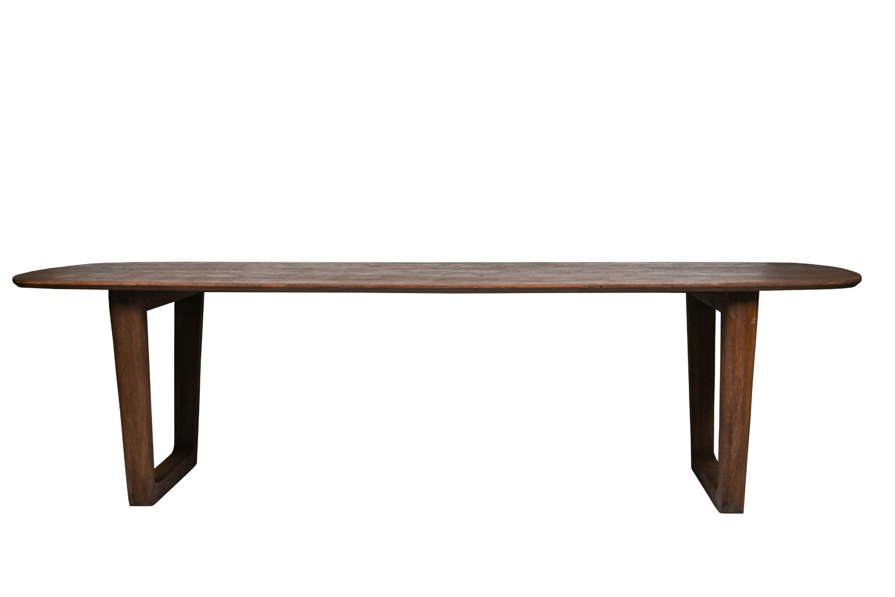 Livingfurn - Eetkamertafel Cortez - Bruin - Mangohout - 270 cm