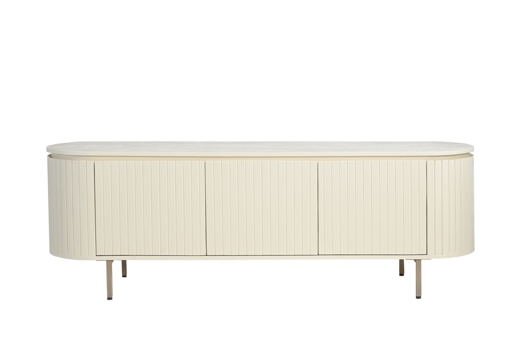 Livingfurn - Tv-meubel Patou - Ivoor - 170 cm