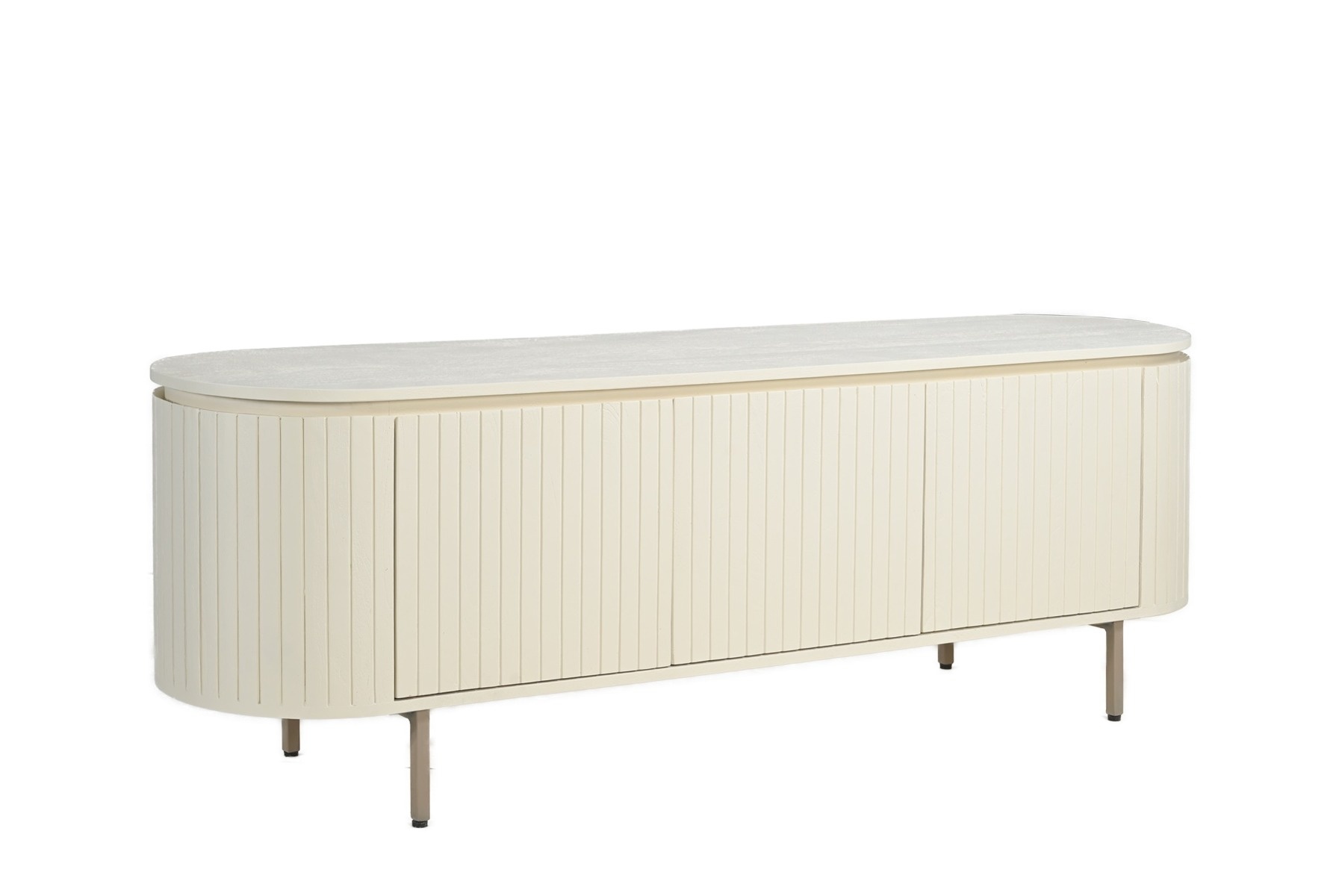Livingfurn - Tv-meubel Patou - Ivoor - 170 cm