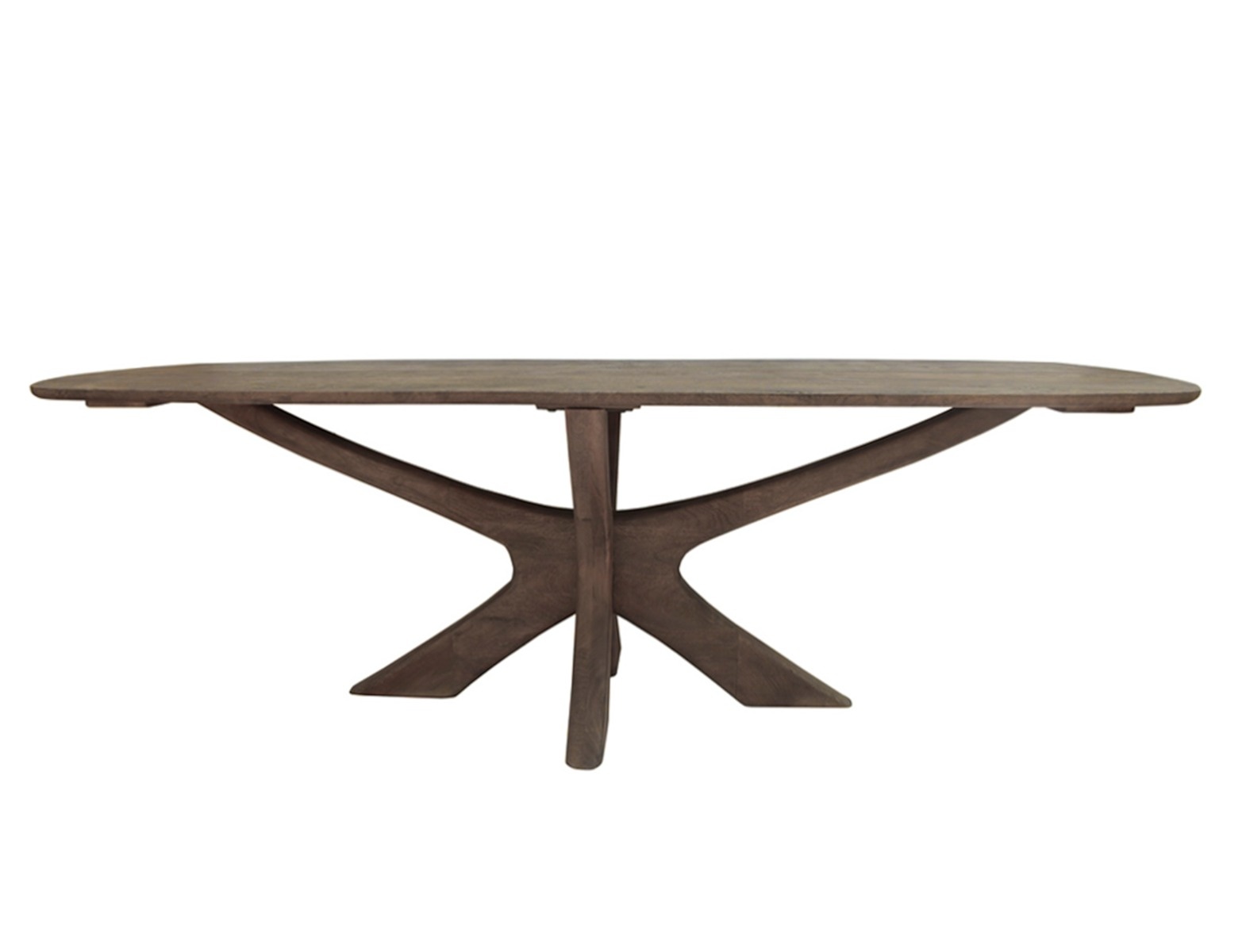 Brix - Eetkamertafel Montreaux - Bruin - Mangohout - 250 cm