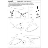 Brix - Eetkamertafel Montreaux - Bruin - Mangohout - 250 cm
