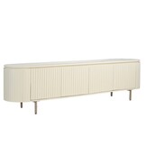 Livingfurn - Tv-meubel Patou - Ivoor - 210 cm