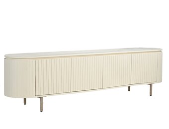 Livingfurn - Tv-meubel Patou - Ivoor - 210 cm