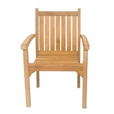 Livingfurn - Tuinstoel Marco - Bruin - Teakhout