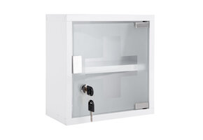 Present Time - Wall Cabinet Medicine Small - Wit