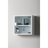 Present Time - Wall Cabinet Medicine Small - Wit