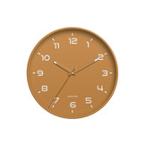 Karlsson - Wandklok Orgullo - Okergeel- Ø40cm