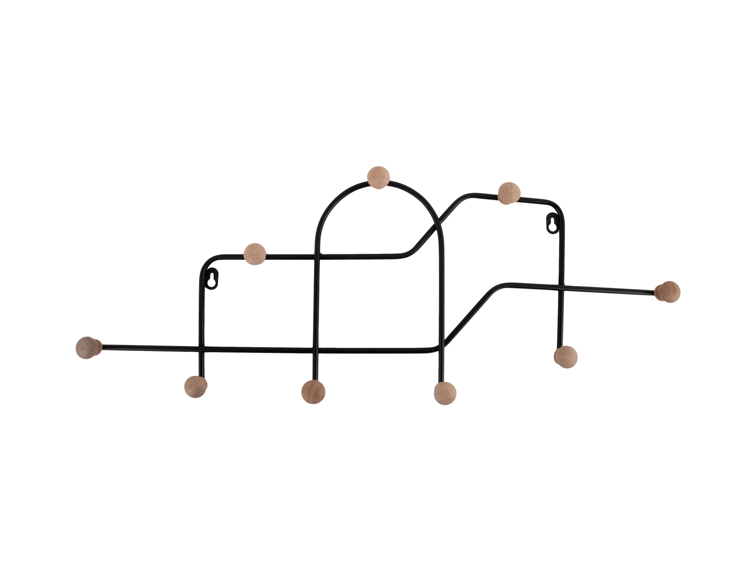 Present Time - Coat Rack Maze - Zwart