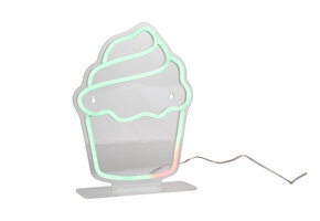 Leitmotiv - Neon Light Colour Changing Cupcake - Multicolor