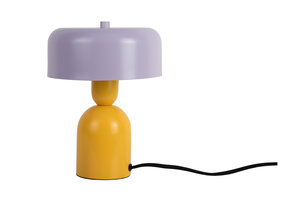 Leitmotiv - Tafellamp Double Funky - Bright yellow & soft purple