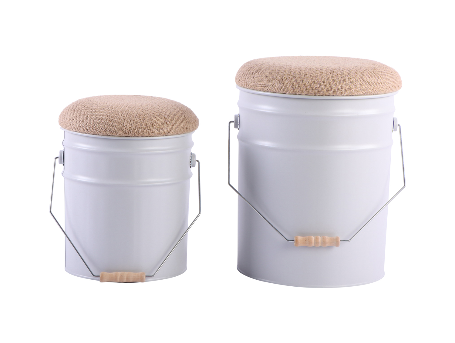 Leitmotiv - Kruk Set Buckets - Wit