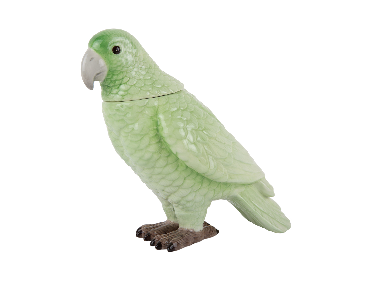 Present Time - Storage Jar Bird - Zachtgroen