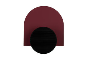 Present Time - Coat Hanger Single Knob - Rode oker