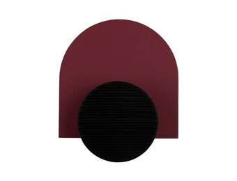 Present Time - Coat Hanger Single Knob - Rode oker