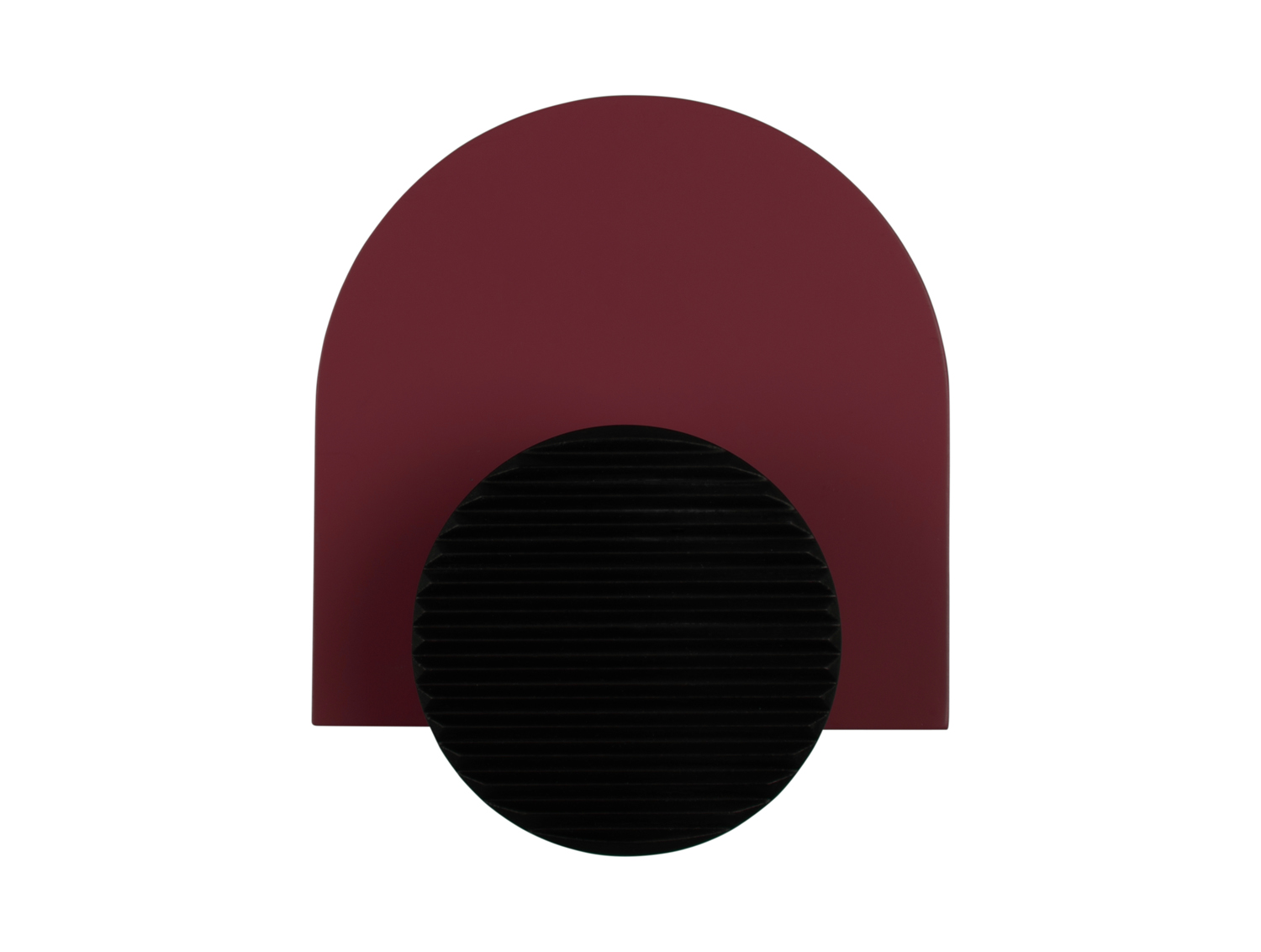 Present Time - Coat Hanger Single Knob - Rode oker