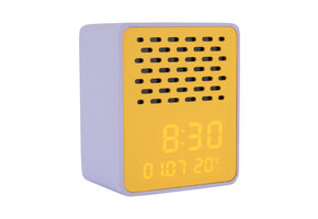 Karlsson - Wekker Funky Vibes Blue Tooth Speaker - Purple & yellow