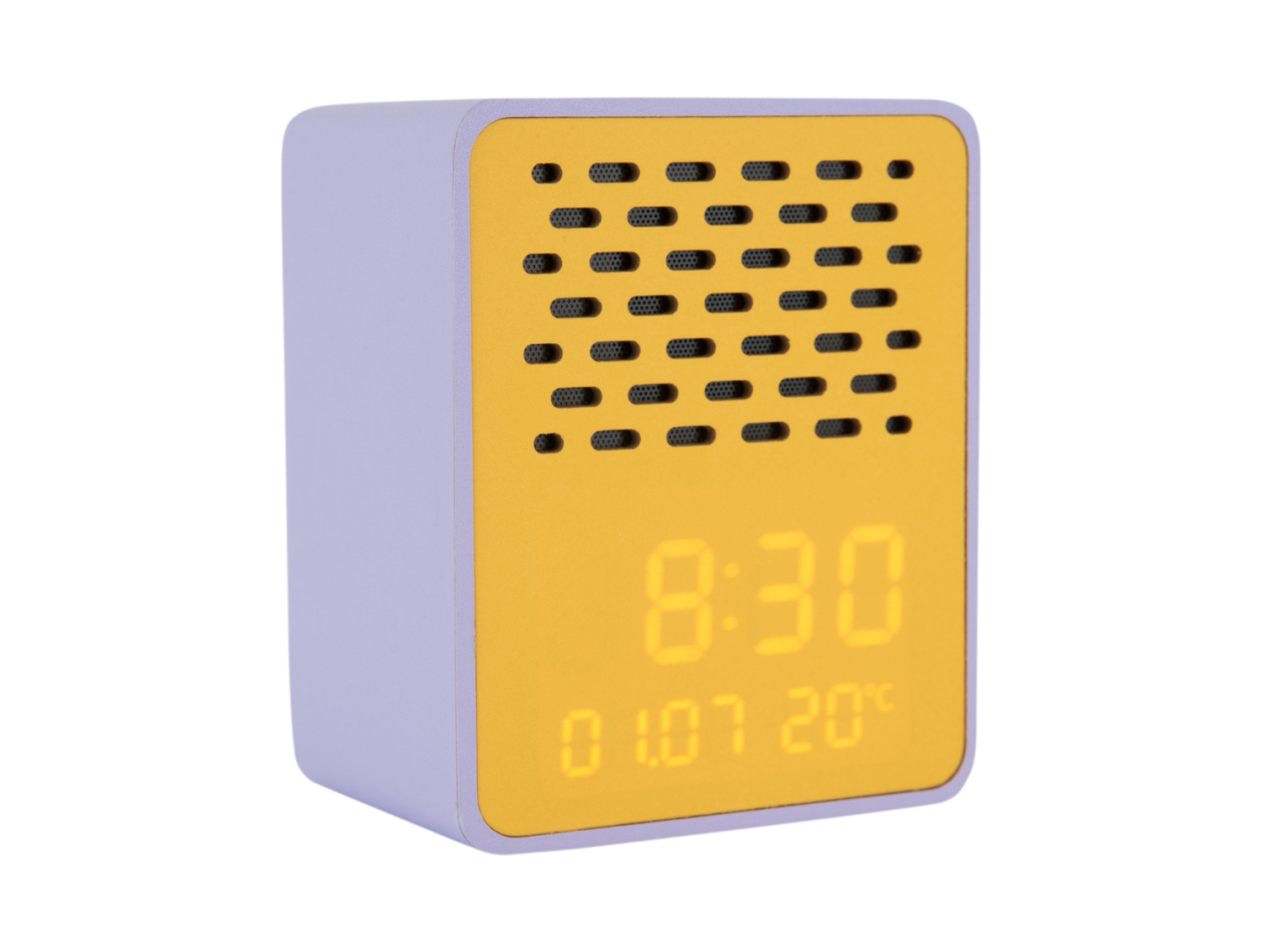 Karlsson - Wekker Funky Vibes Blue Tooth Speaker - Purple & yellow