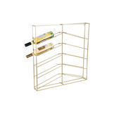 Present Time - Wijnrek Cuadro - Goud