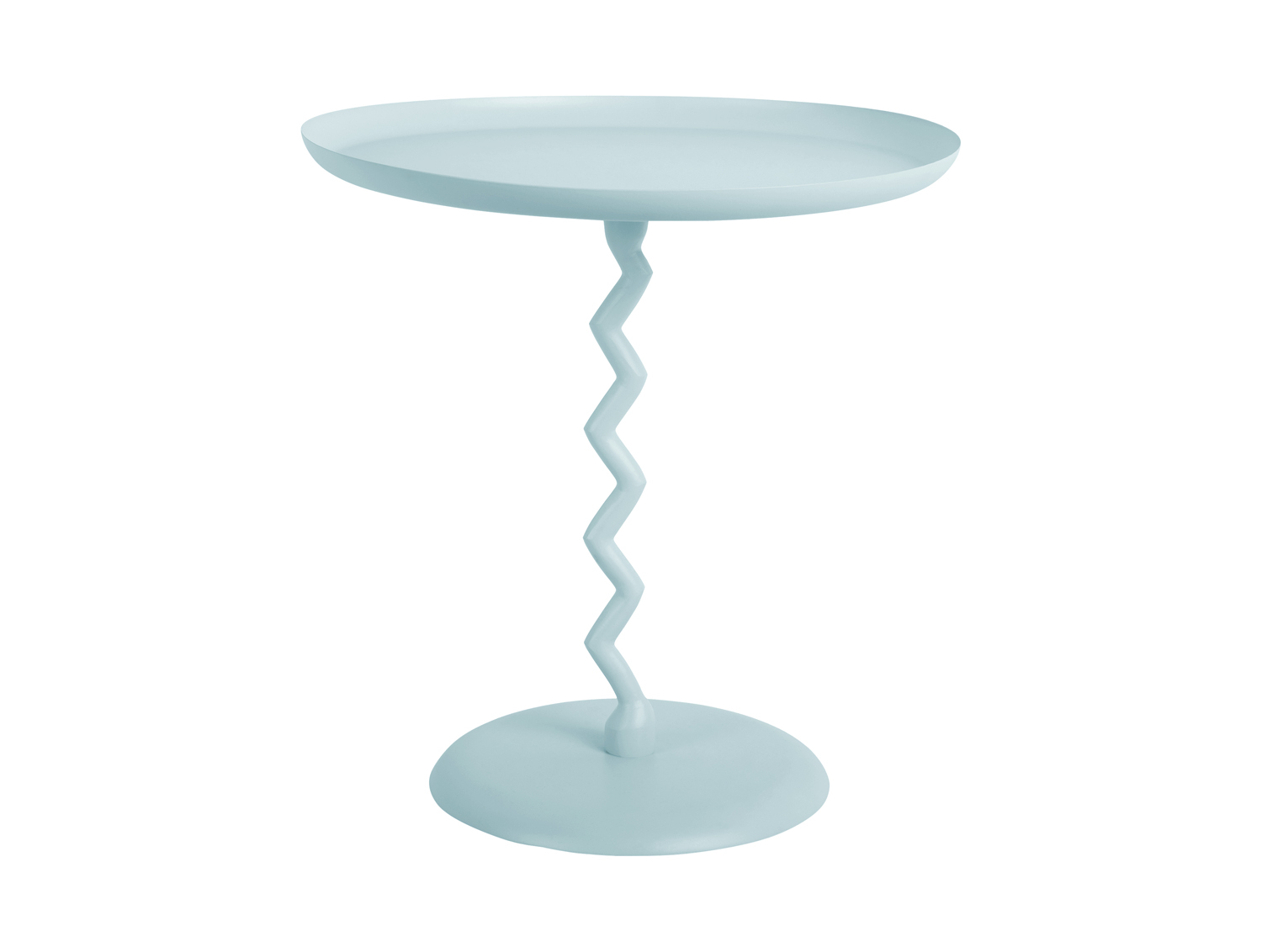 Leitmotiv - Bijzettafel Zig Zag Medium - Zachtblauw