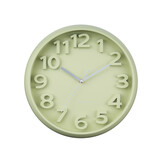 Karlsson - Wandklok Elevated Classic Numbers - Tea green- Ø33,5cm
