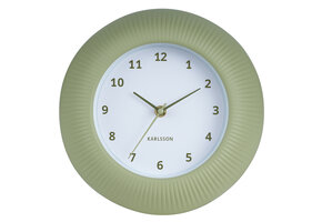 Karlsson - Wandklok Tender Rib - Tea green- Ø25cm