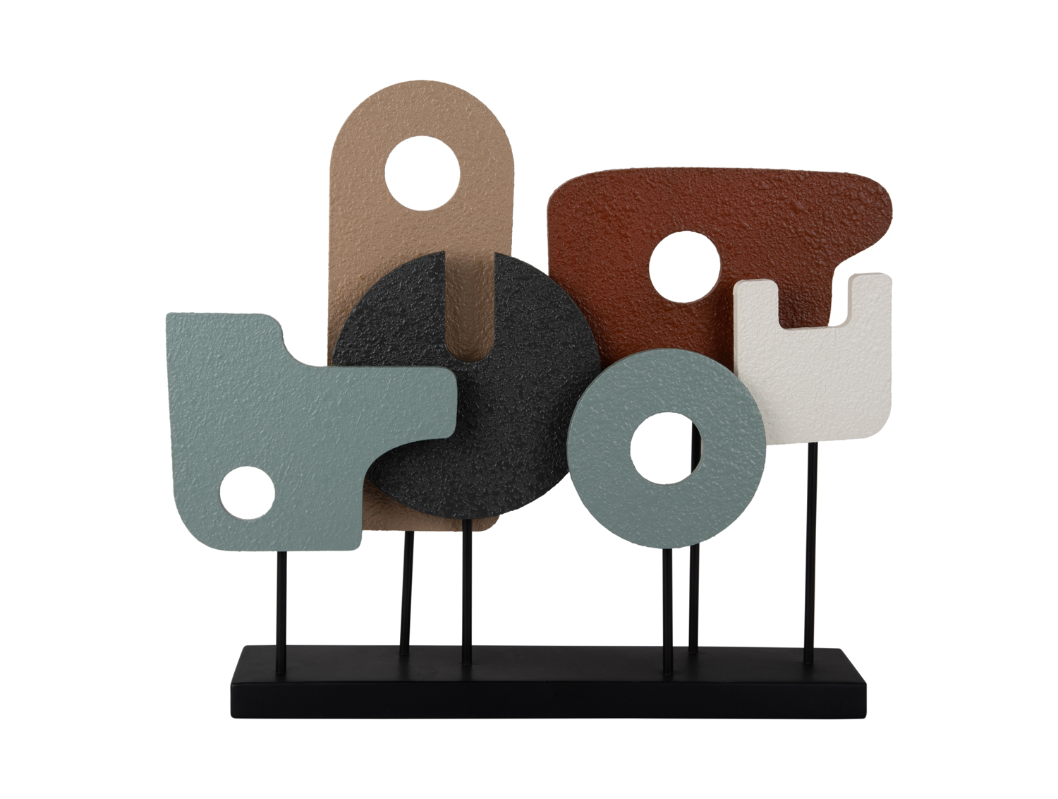 Present Time - Beeld Abstract Art Large - Multicolor