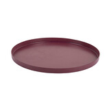 Present Time - Dienblad Servir Rond Extra Small - Dark mauve