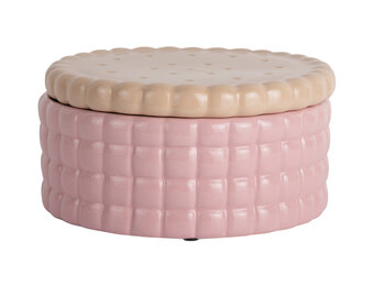 Present Time - Storage Jar Biscuit Box Large - Zachtroze