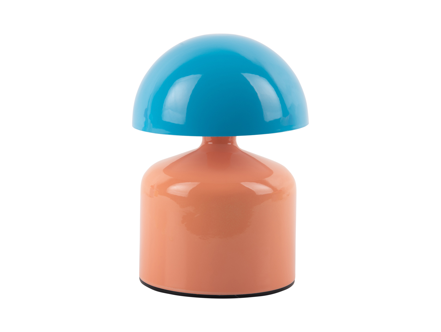Leitmotiv - Tafellamp Funky Impetu LED - Peach orange & aqua blue