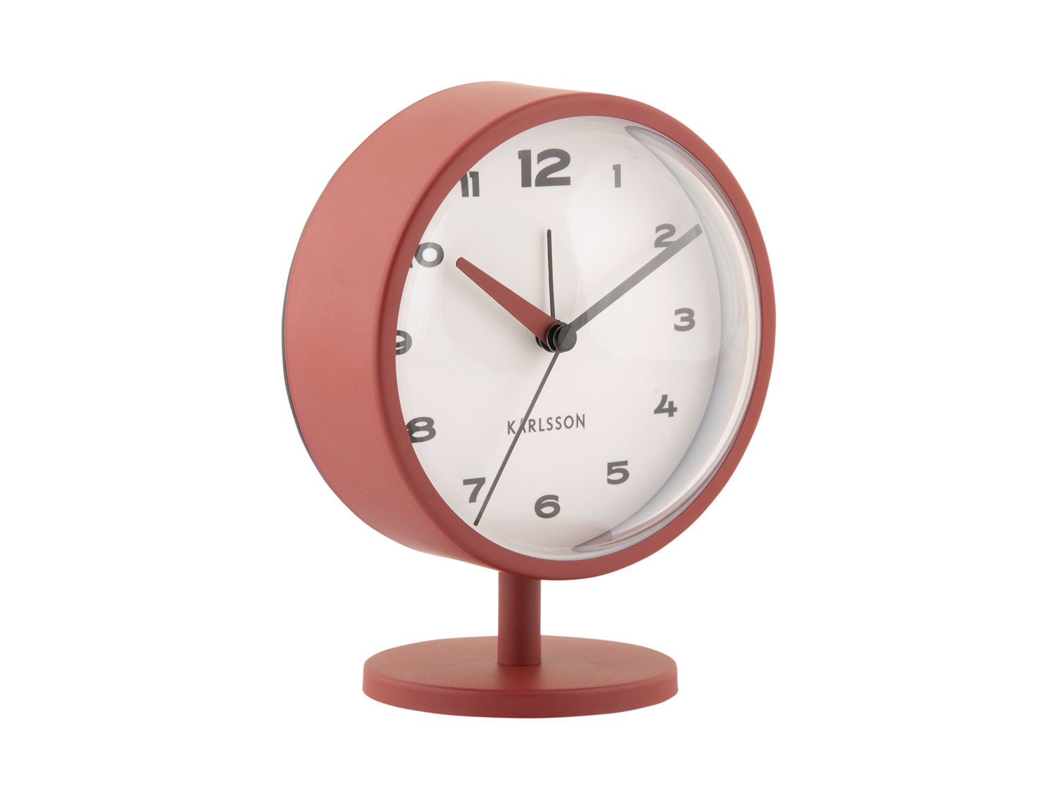 Karlsson - Wekker Brisk Dome - Rode oker