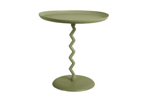 Leitmotiv - Bijzettafel Zig Zag Medium - Army green