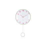 Karlsson - Wandklok Cheeky Dome Pendulum - Zachtgroen