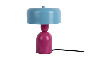 Leitmotiv - Tafellamp Double Funky - Bright pink & soft blue