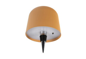 Leitmotiv - Bottle Lamp Cone Hat LED - Okergeel