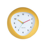 Karlsson - Wandklok Funky Vibes - Heldergeel- Ø25,5cm