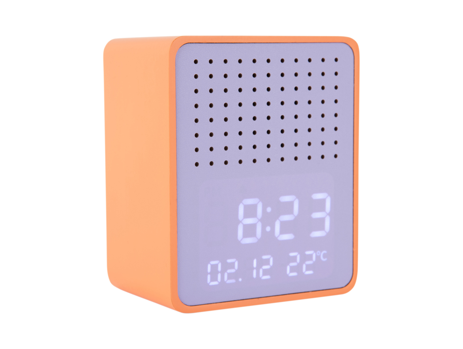 Karlsson - Wekker Funky Vibes Blue Tooth Speaker - Bright orange & purple