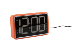 Karlsson - Wekker New Retro - Helderoranje