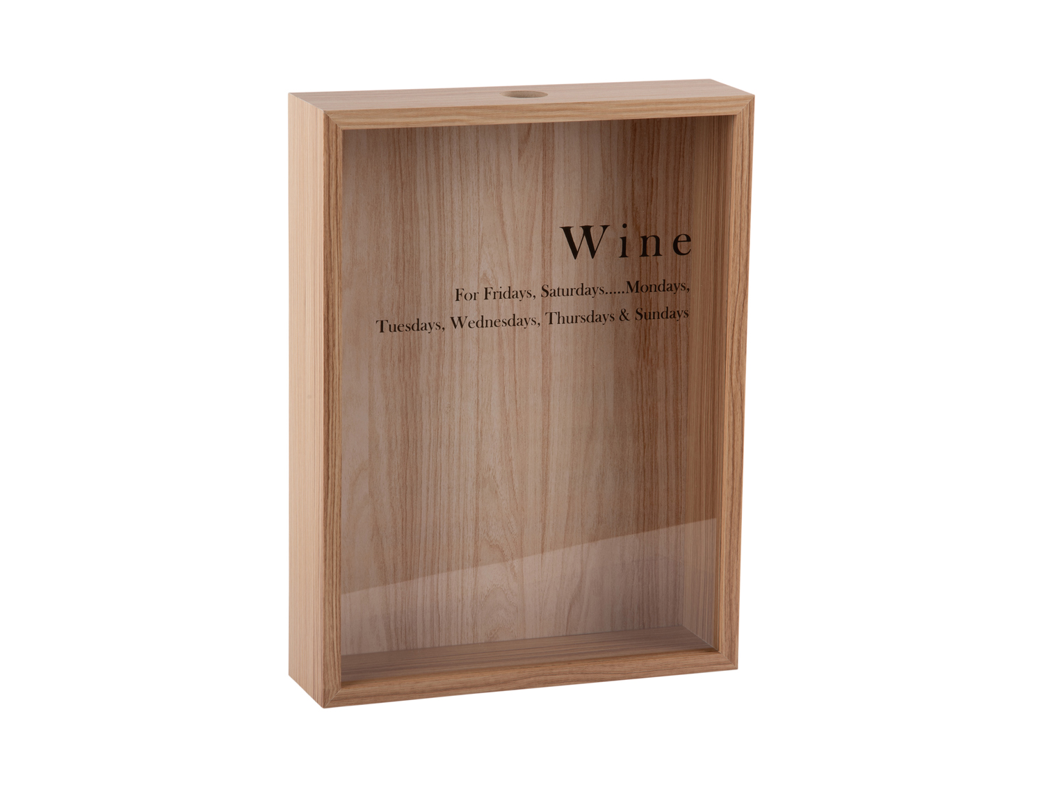 Present Time - Wine Momentum Box - Licht hout