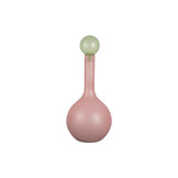 Present Time - Vaas Alegre Globo Large - Soft pink & soft green