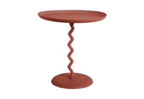 Leitmotiv - Bijzettafel Zig Zag Medium - Rode oker