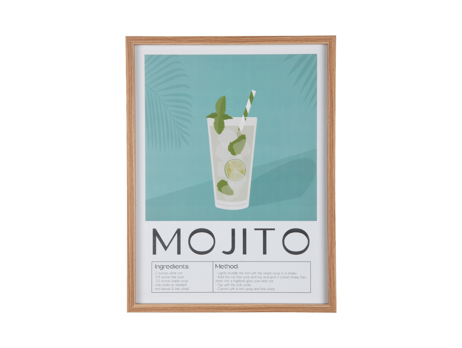 Present Time - Wall Art Mojito - Groen
