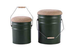 Leitmotiv - Kruk Set Buckets - Jungle groen