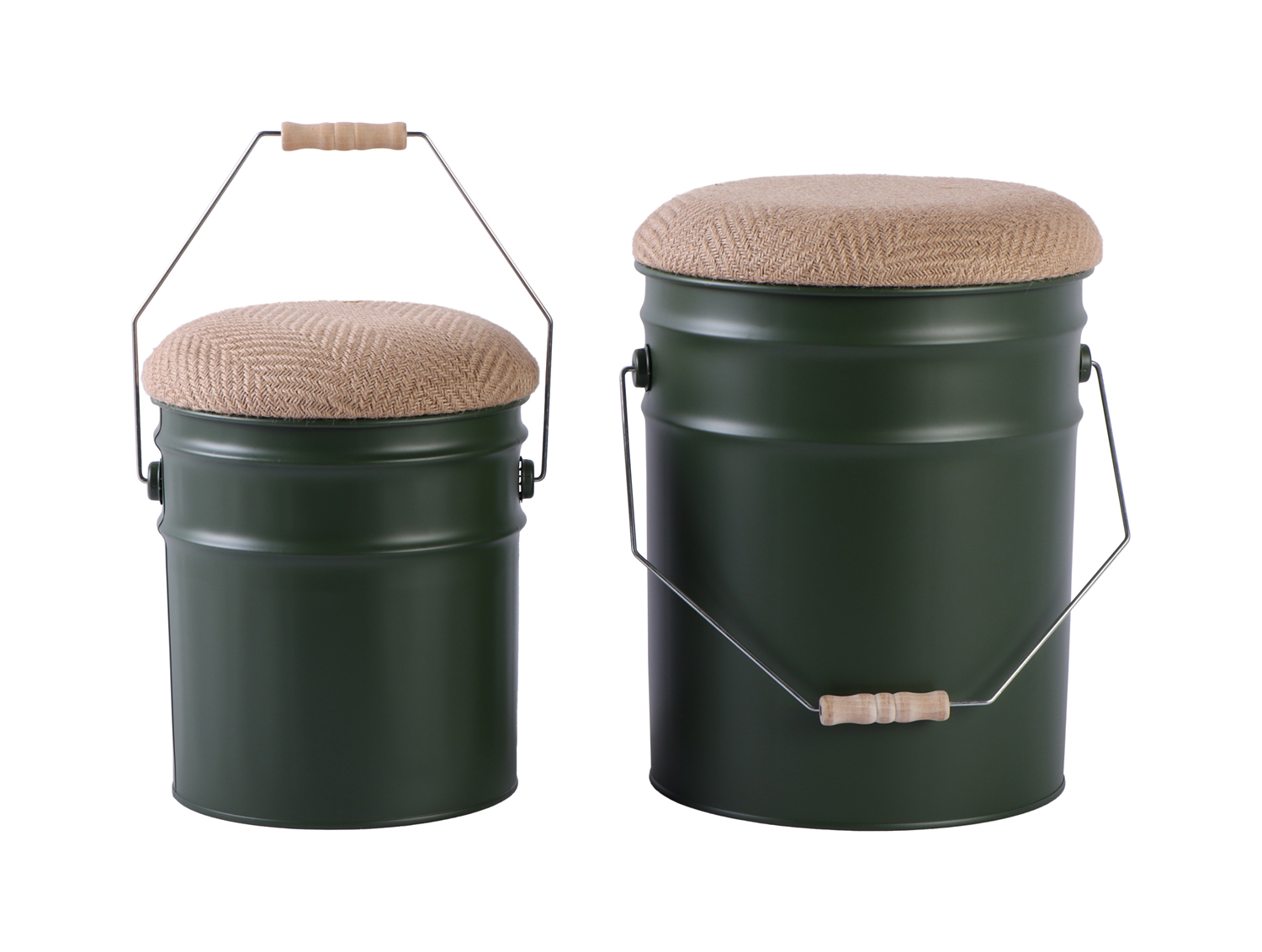 Leitmotiv - Kruk Set Buckets - Jungle groen