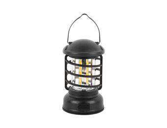 Leitmotiv - Tafellamp Camping Lantaarn LED - Zwart