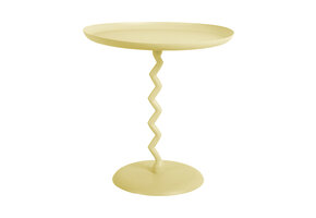 Leitmotiv - Bijzettafel Zig Zag Medium - Zachtgeel