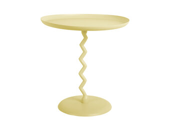 Leitmotiv - Bijzettafel Zig Zag Medium - Zachtgeel