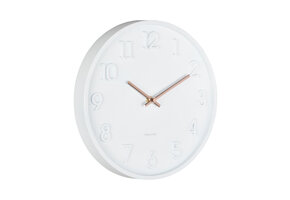 Karlsson - Wandklok Calma - Wit