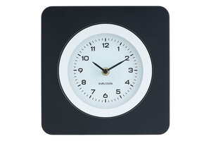 Karlsson - Wandklok New Vintage - Zwart- Ø22cm