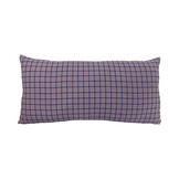 Present Time - Sierkussen Cuadro Rectangle - Soft purple & dark blue