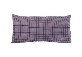 Present Time - Sierkussen Cuadro Rectangle - Soft purple & dark blue
